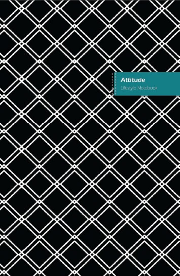 Attitude Lifestyle Notebook, Write-in Dotted Line, 6 x 9 Inch (US Trade), 180 Pages (90shts)