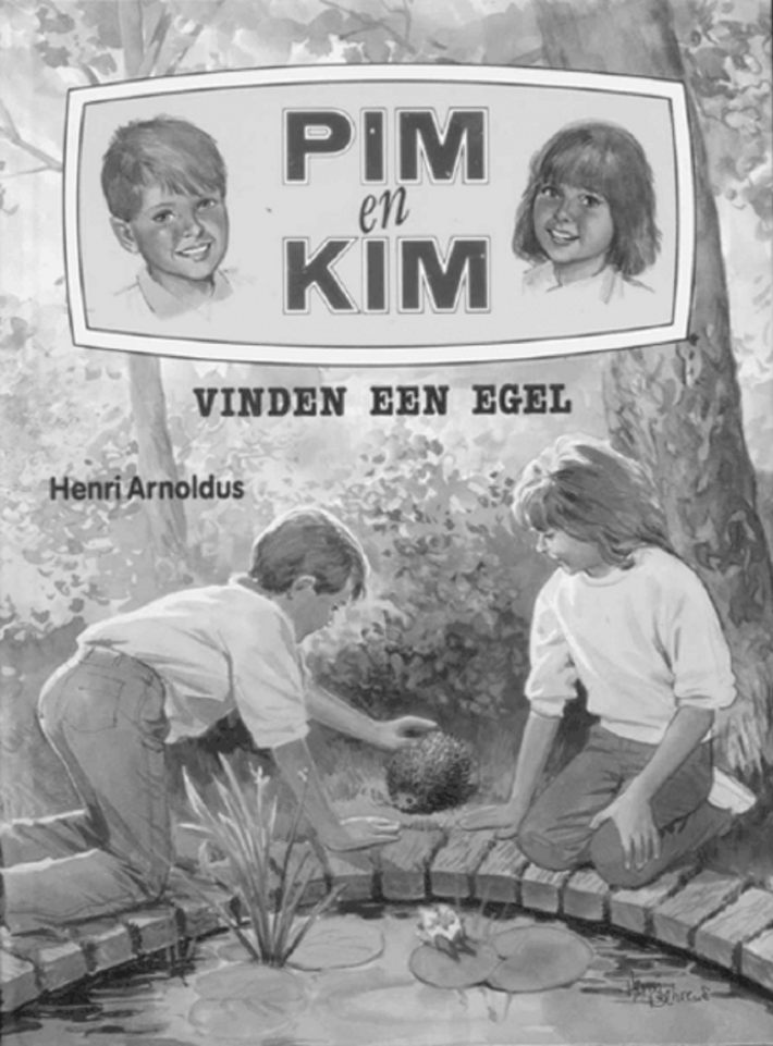 Pim en Kim vinden een egel