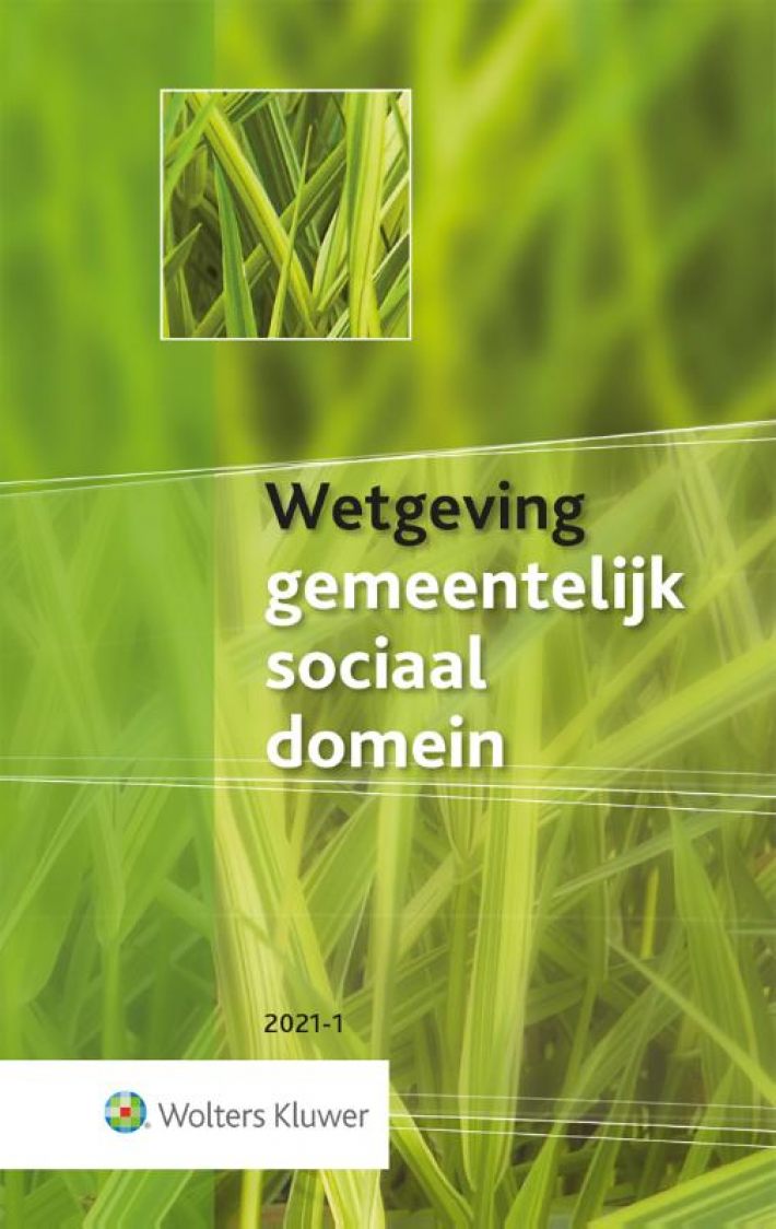Wetgeving gemeentelijk sociaal domein 2021-1