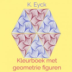 Kleurboek met geometrie figuren