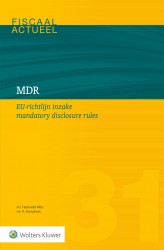 MDR EU-richtlijn inzake mandatory disclosure rules &bullet; MDR EU-richtlijn inzake mandatory disclosure rules