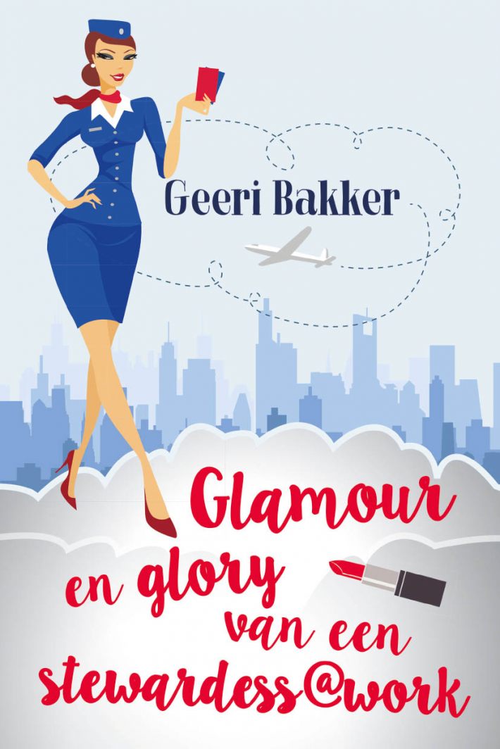 Glamour en glory van een stewardess@work