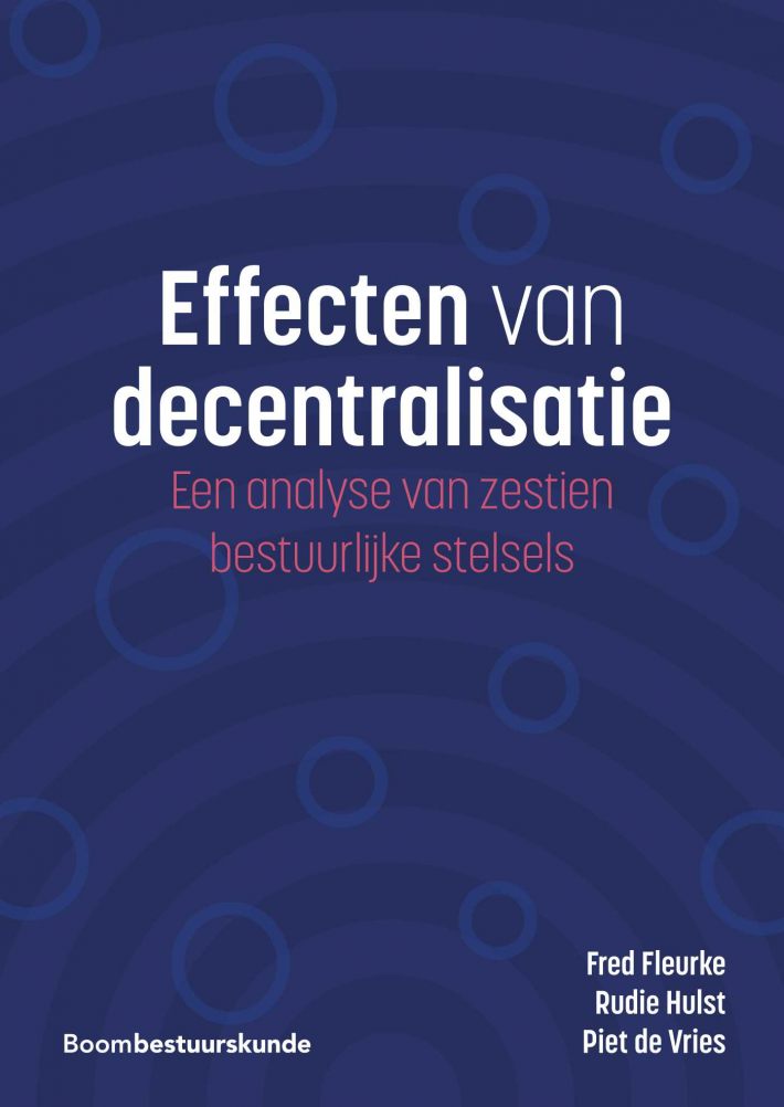 Effecten van decentralisatie • Effecten van decentralisatie