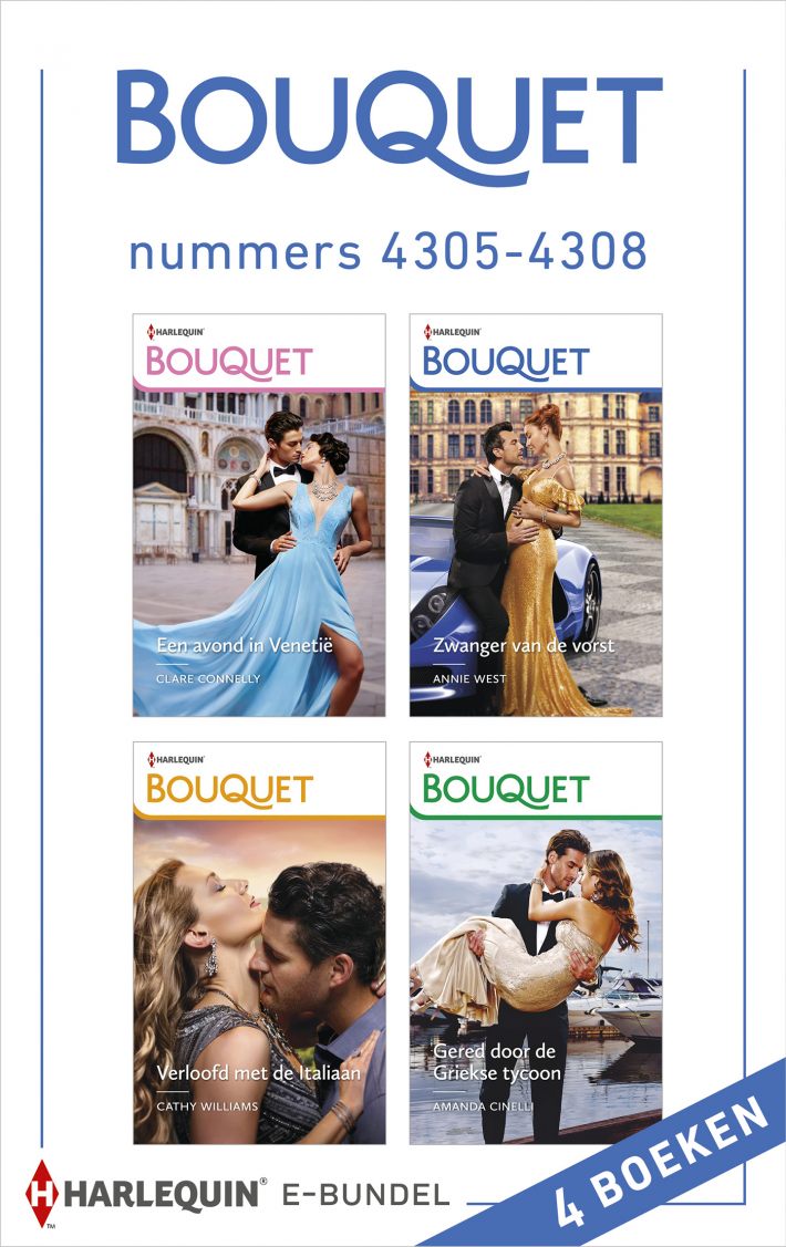 Bouquet e-bundel nummers 4305 - 4308