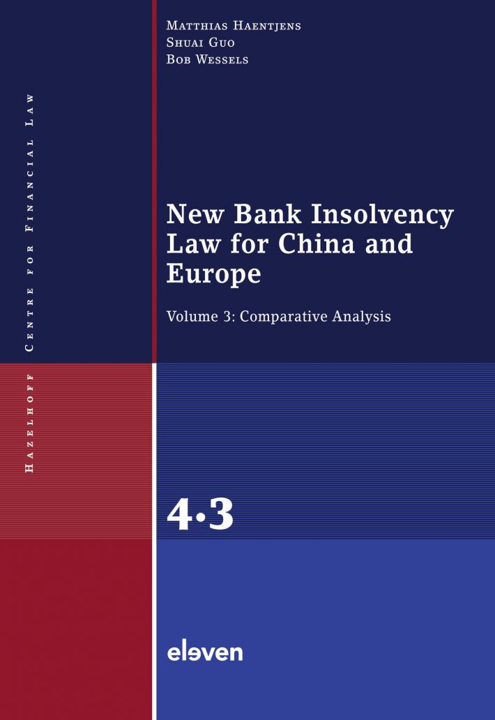 New Bank Insolvency Law for China and Europe • New Bank Insolvency Law for China and Europe