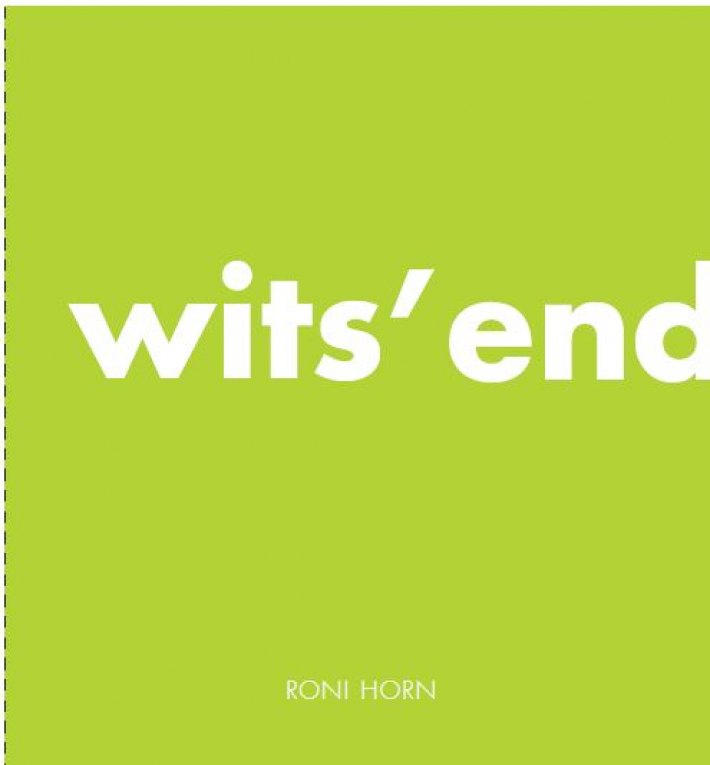Roni Horn. Wits' End