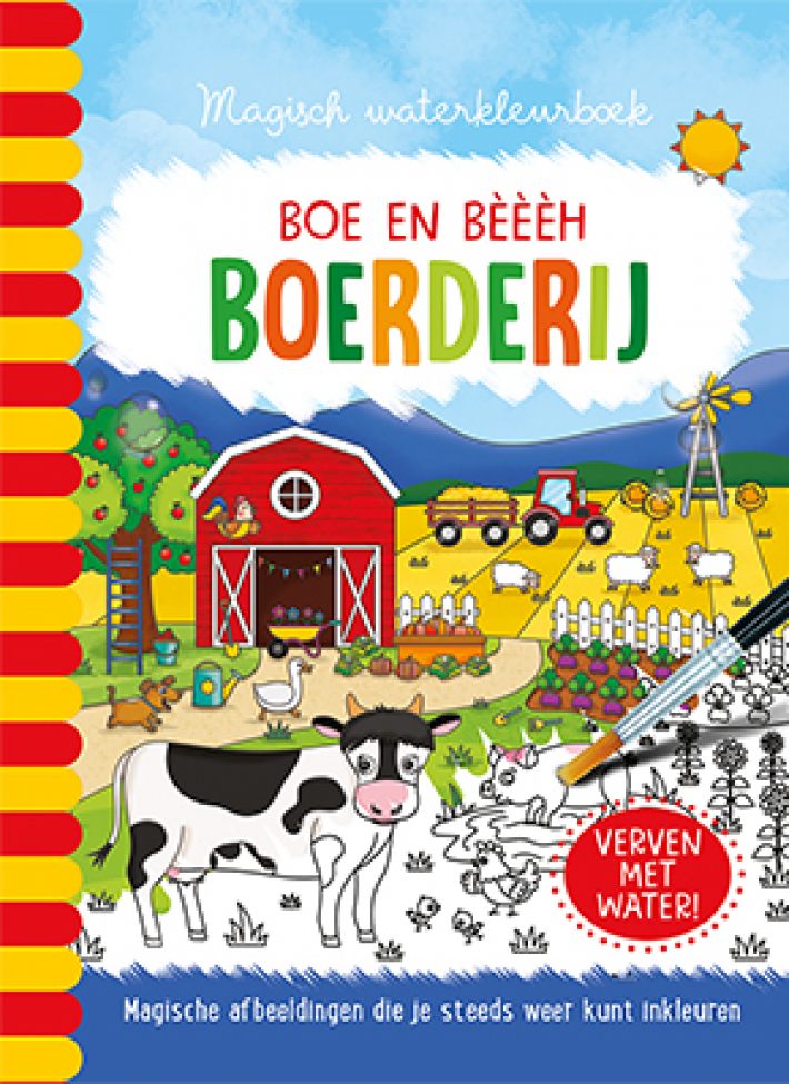 Magisch waterkleurboek Boerderij Magisch waterkleurboek Boerderij