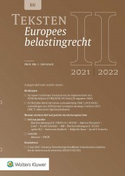 Teksten Europees belastingrecht 2021/2022