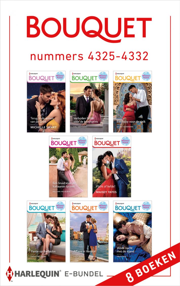 Bouquet e-bundel nummers 4325 - 4332