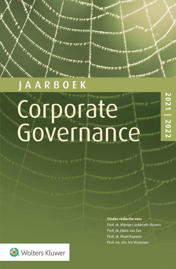 Jaarboek Corporate Governance • Jaarboek Corporate Governance 2021-2022