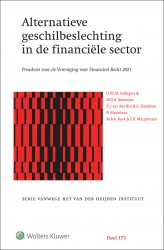 Alternatieve geschilbeslechting in de financiële sector