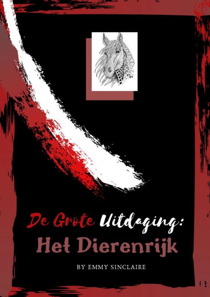 Volwassenen Kleurboek De Grote Uitdaging : Het Dierenrijk