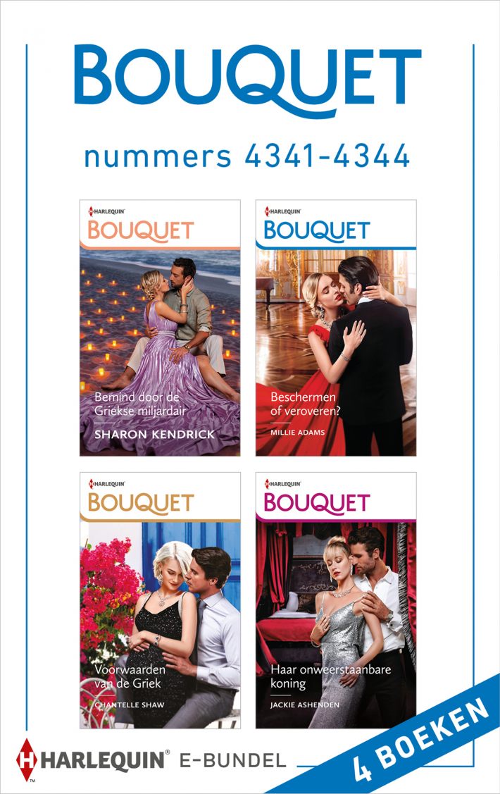 Bouquet e-bundel nummers 4341 - 4344
