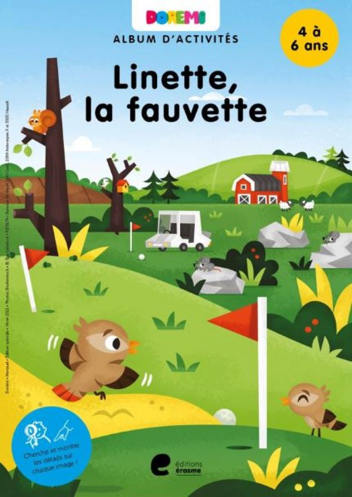 Cherche et trouve - Linette, la fauvette