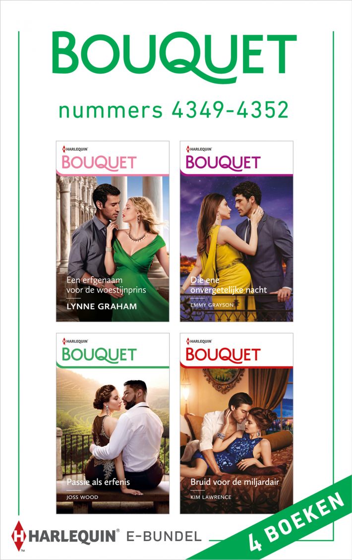 Bouquet e-bundel nummers 4349 - 4352