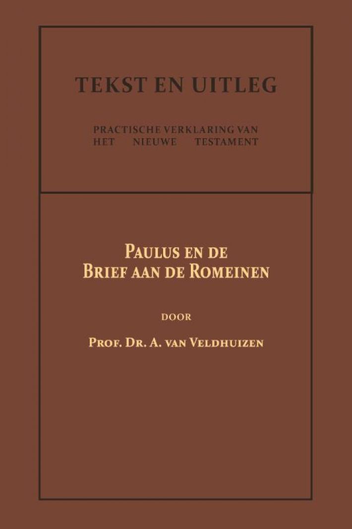 Paulus en de Brief aan de Romeinen