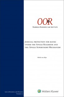 Judicial protection banks under the single rulebook/single supervisory mechanism • Judicial protection banks under the single rulebook/single supervisory mechanism