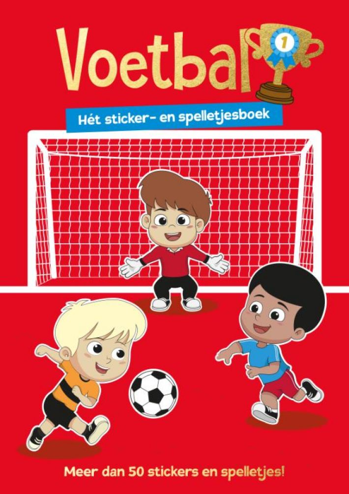 Voetbal sticker- en activiteitenboek