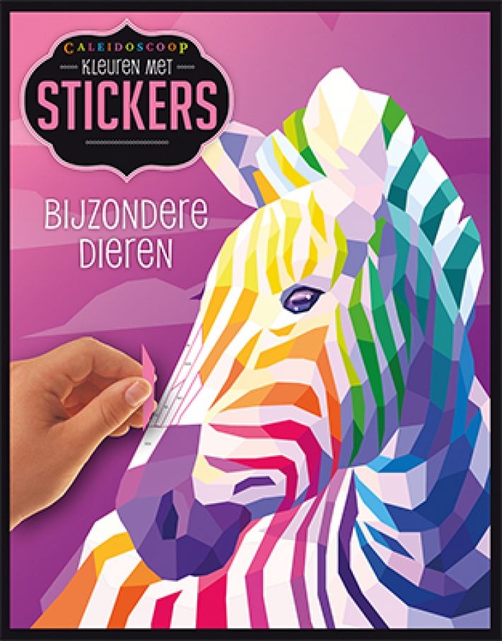 Kleuren met stickers - Bijzondere dieren Kleuren met stickers - Bijzondere dieren