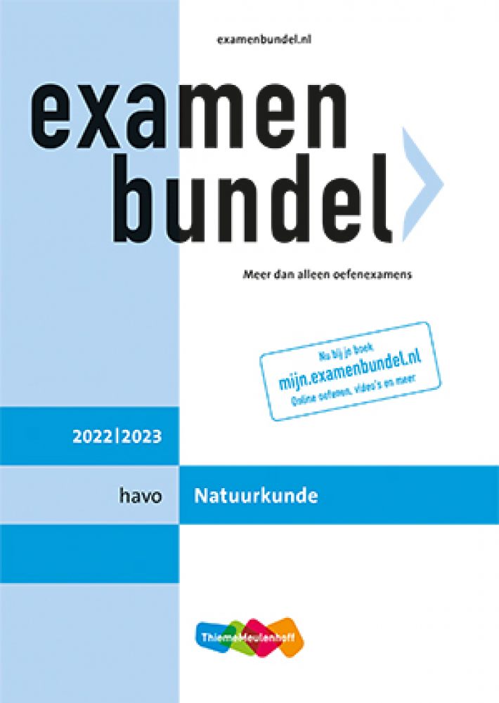 Examenbundel havo Natuurkunde 2022/2023 Examenbundel havo Natuurkunde 2022/2023
