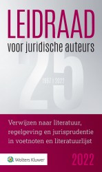 Leidraad voor juridische auteurs &bullet; Leidraad voor juridische auteurs