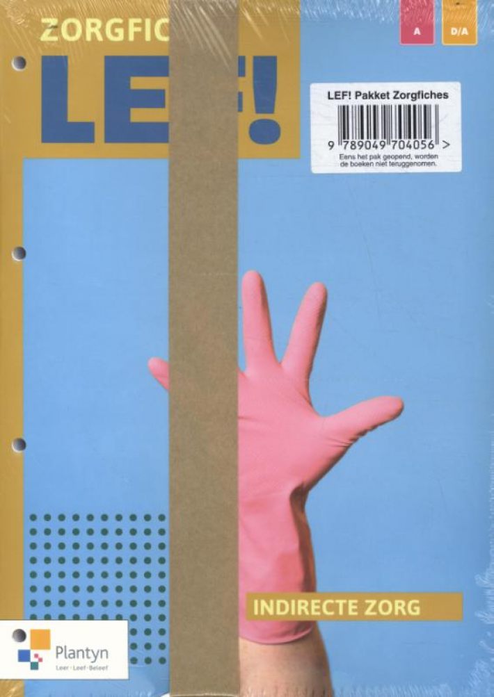LEF! Pakket Zorgfiches (ed. 1 - 2022 ) (PACKAGE)