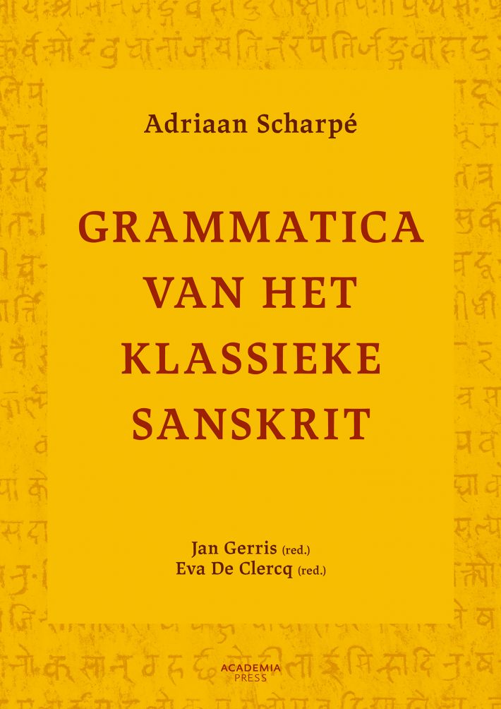 Grammatica van het klassieke Sanskrit