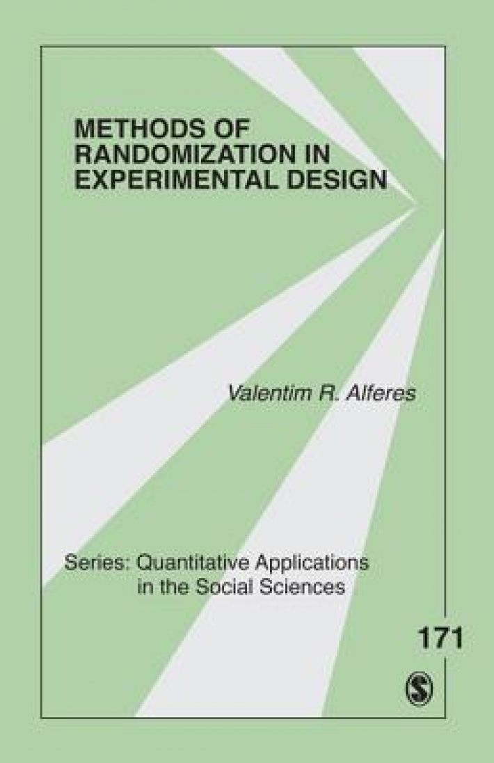 Methods of Randomization in Experimental Design