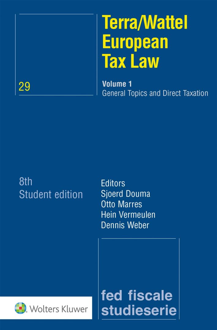 Studenteneditie European Tax Law Volume I