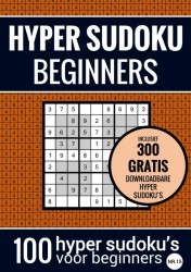 HYPER SUDOKU - nr. 15 - Sudoku Makkelijk - Puzzelboek met 100 Makkelijke Puzzels voor Volwassenen en Ouderen