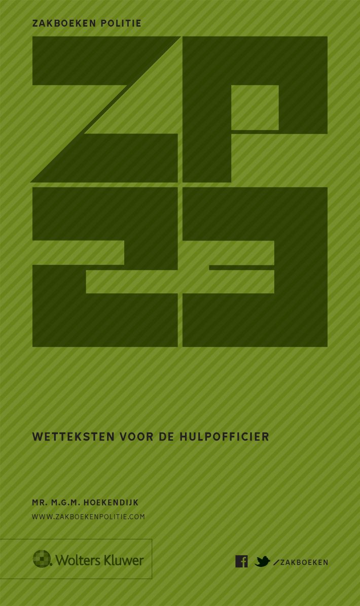 Zakboek wetteksten voor de hulpofficier 2023 &bullet; Zakboek wetteksten voor de hulpofficier 2023
