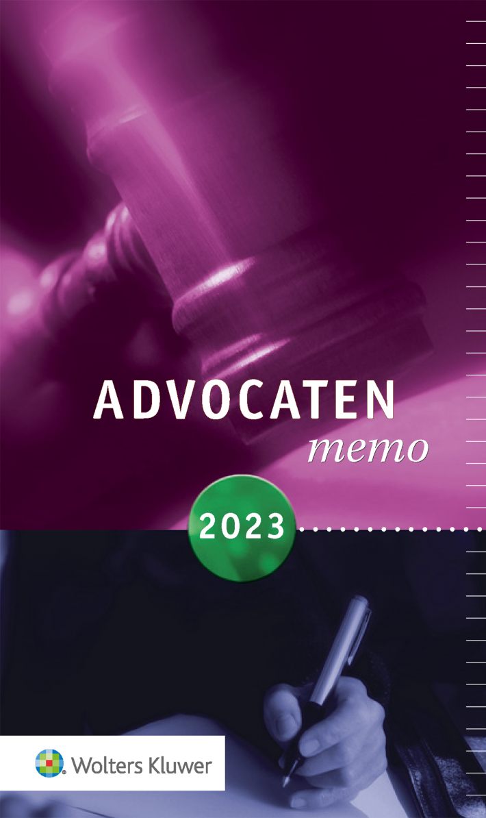 Advocatenmemo 2023 &bullet; Advocatenmemo 2023
