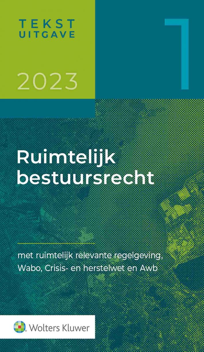 Tekstuitgave Ruimtelijk bestuursrecht 2023/1 • Ruimtelijk bestuursrecht