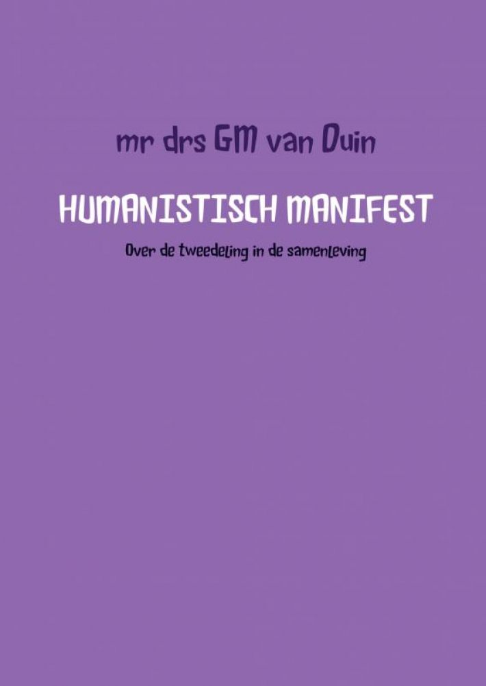Humanistisch manifest
