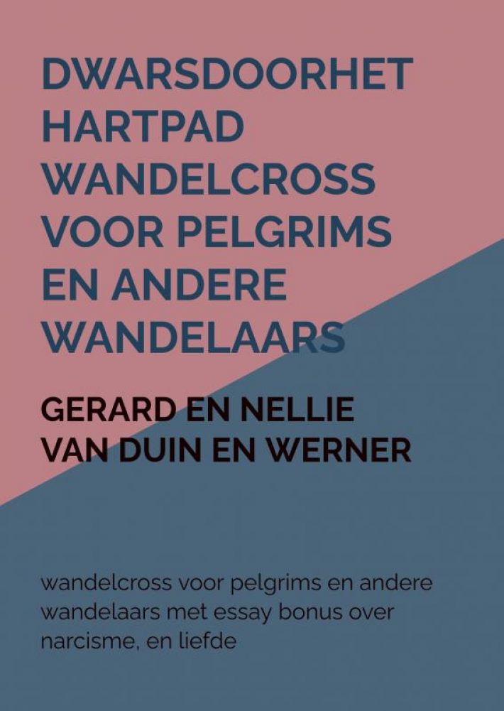 dwarsdoorhethartpad wandelcross voor pelgrims en andere wandelaars