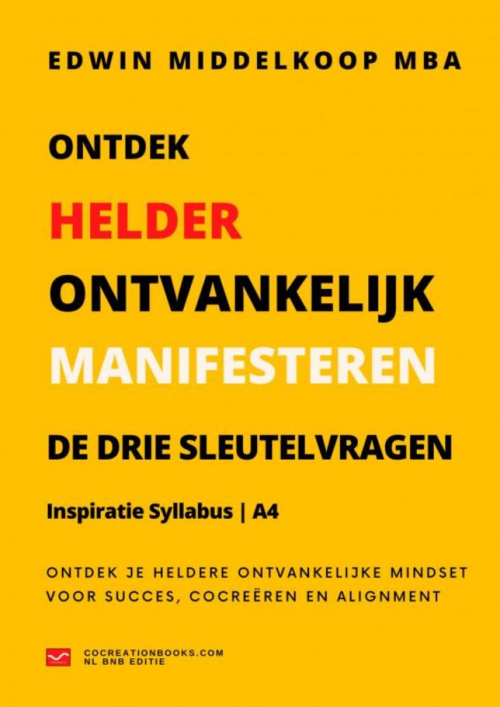 Ontdek Helder Ontvankelijk Manifesteren | Syllabus