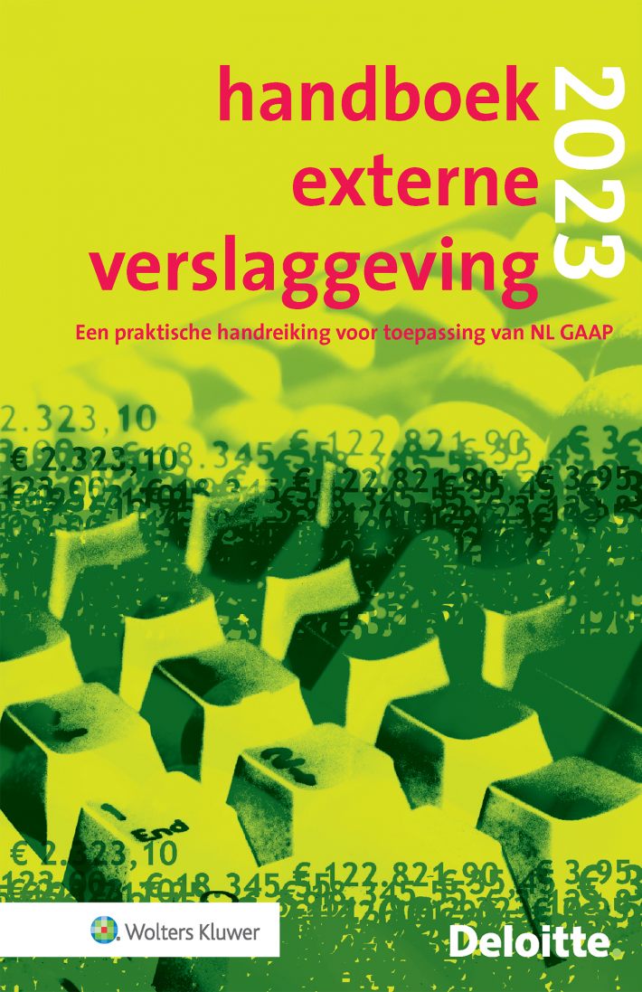 Handboek externe verslaggeving 2023 &bullet; Handboek Externe Verslaggeving 2023