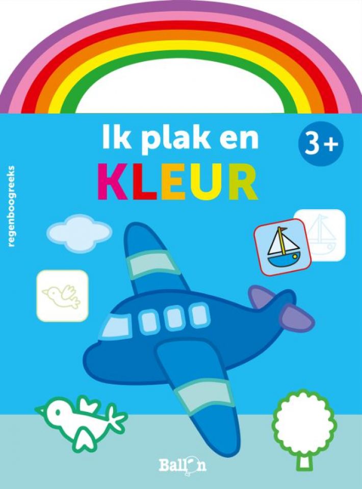 Ik plak en kleur