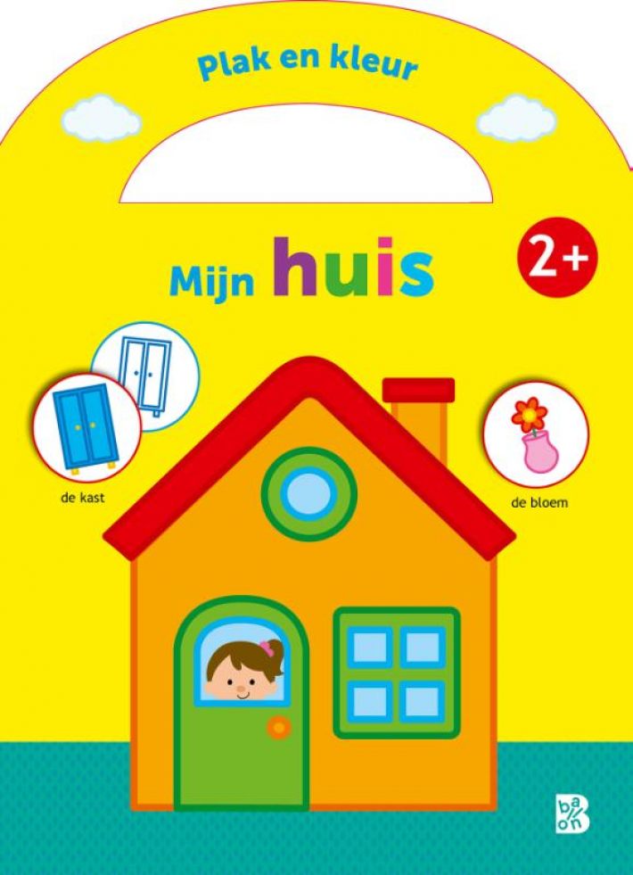 Plak en kleur Mijn huis