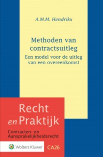 Methoden van contractsuitleg • Methoden van contractsuitleg
