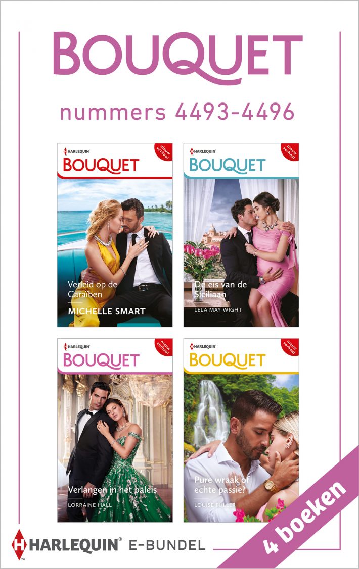 Bouquet e-bundel nummers 4493 - 4496
