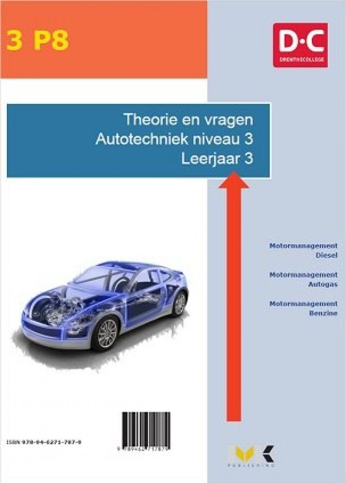 Maatwerk Drenthe College Niveau 3 Lj 3 Theoriemap 8 incl. eenjarige combivoucher electude