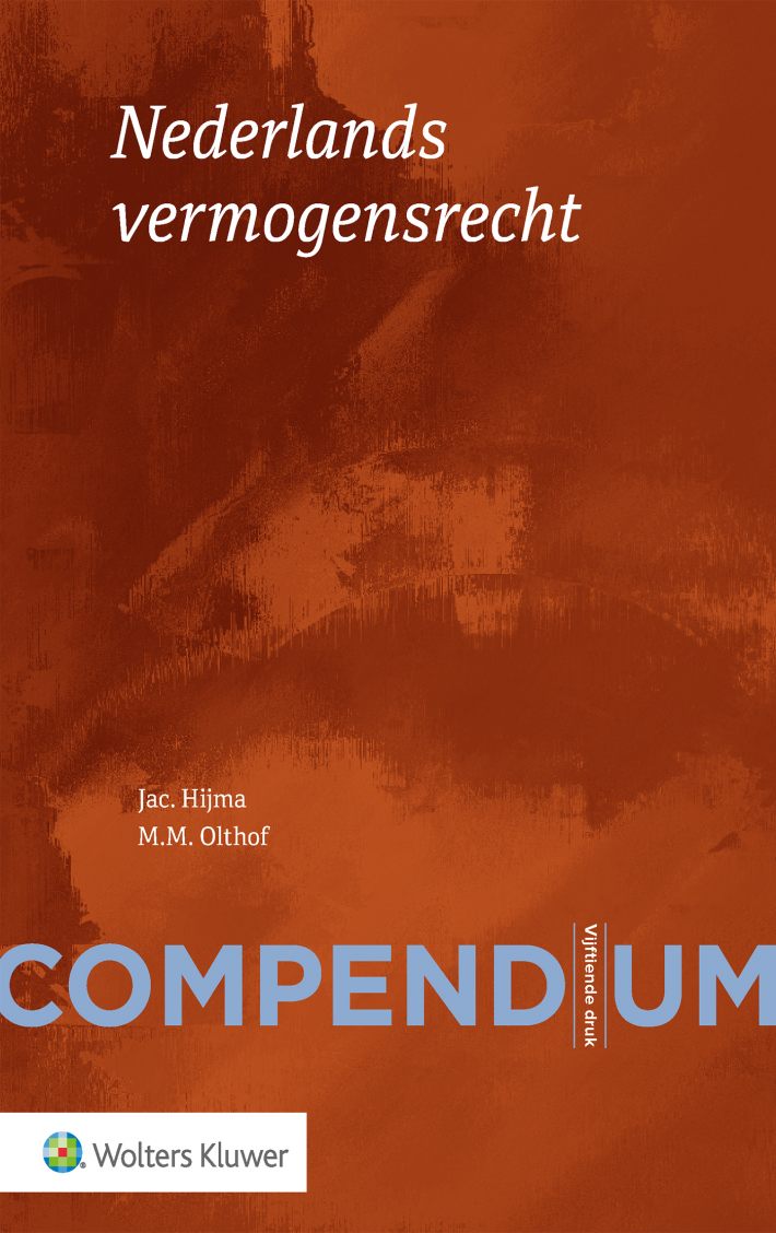Compendium Nederlands vermogensrecht &bullet; Compendium Nederlands vermogensrecht