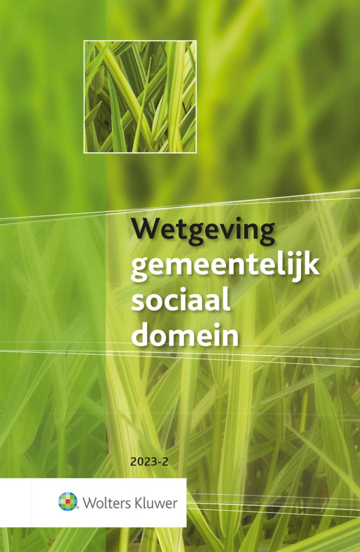 Wetgeving gemeentelijk sociaal domein 2023-2 &bullet; Wetgeving gemeentelijk sociaal domein 2023-2