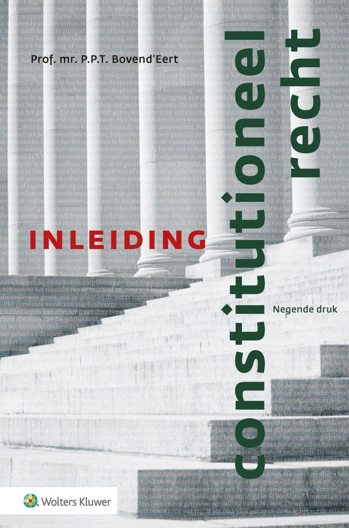 Inleiding constitutioneel recht &bullet; Inleiding constitutioneel recht