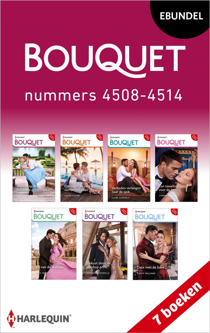 Bouquet e-bundel nummers 4508 - 4514