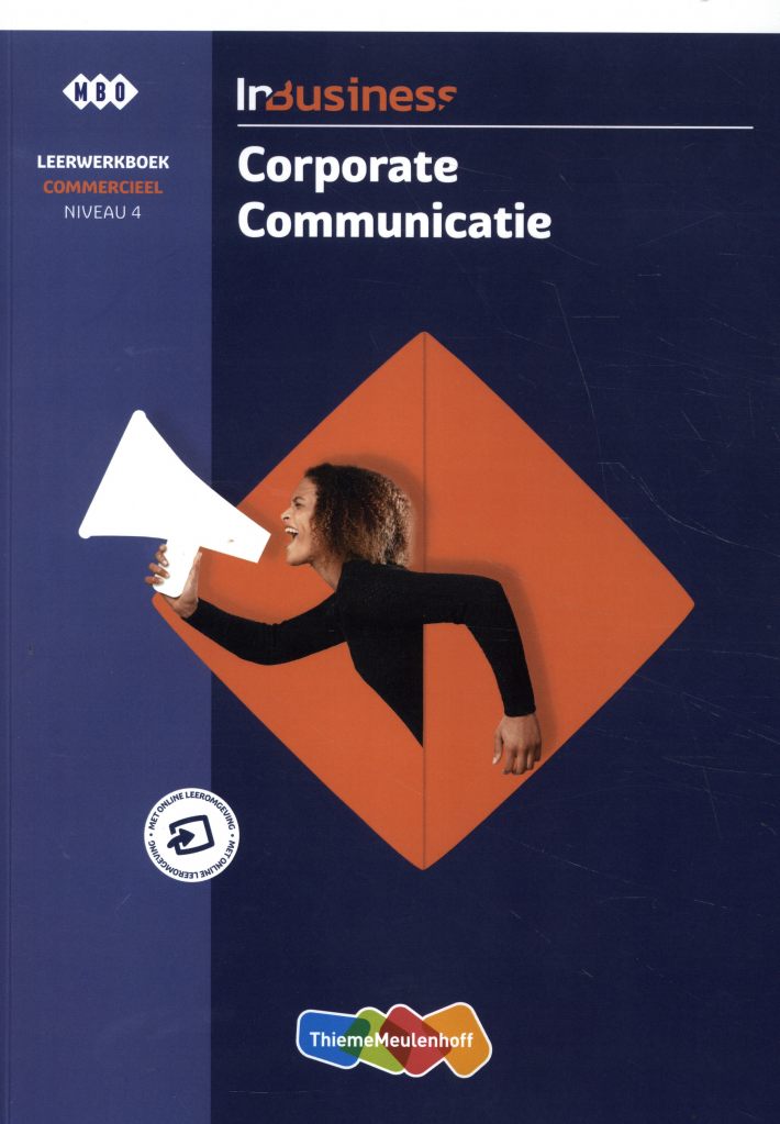 InBusiness Commercieel Corporate communicatie , Leerwerkboek + basislicentie