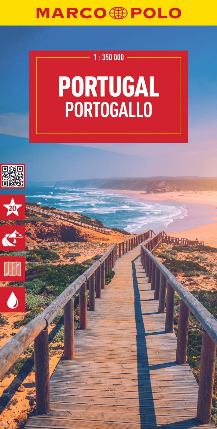 Marco Polo Wegenkaart Portugal