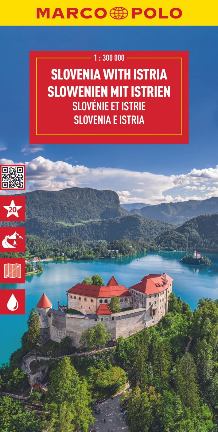 Marco Polo Wegenkaart Slovenië en Istrië