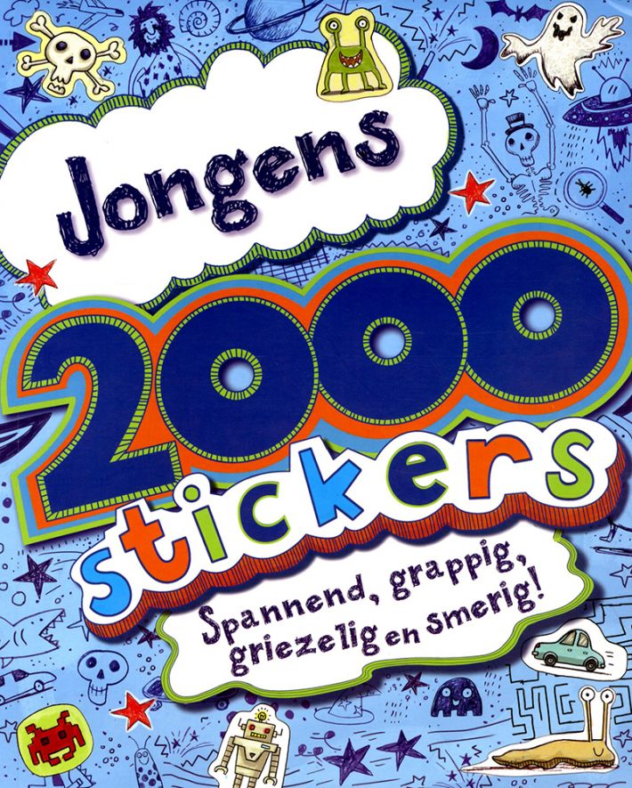 2000 stickers voor jongens